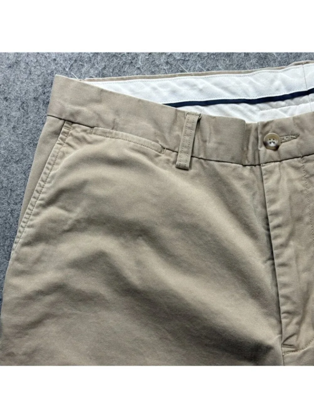 Polo Ralph Lauren Pants Men 34 x 31* Beige Stretch Classic Fit Flat Front Chinos